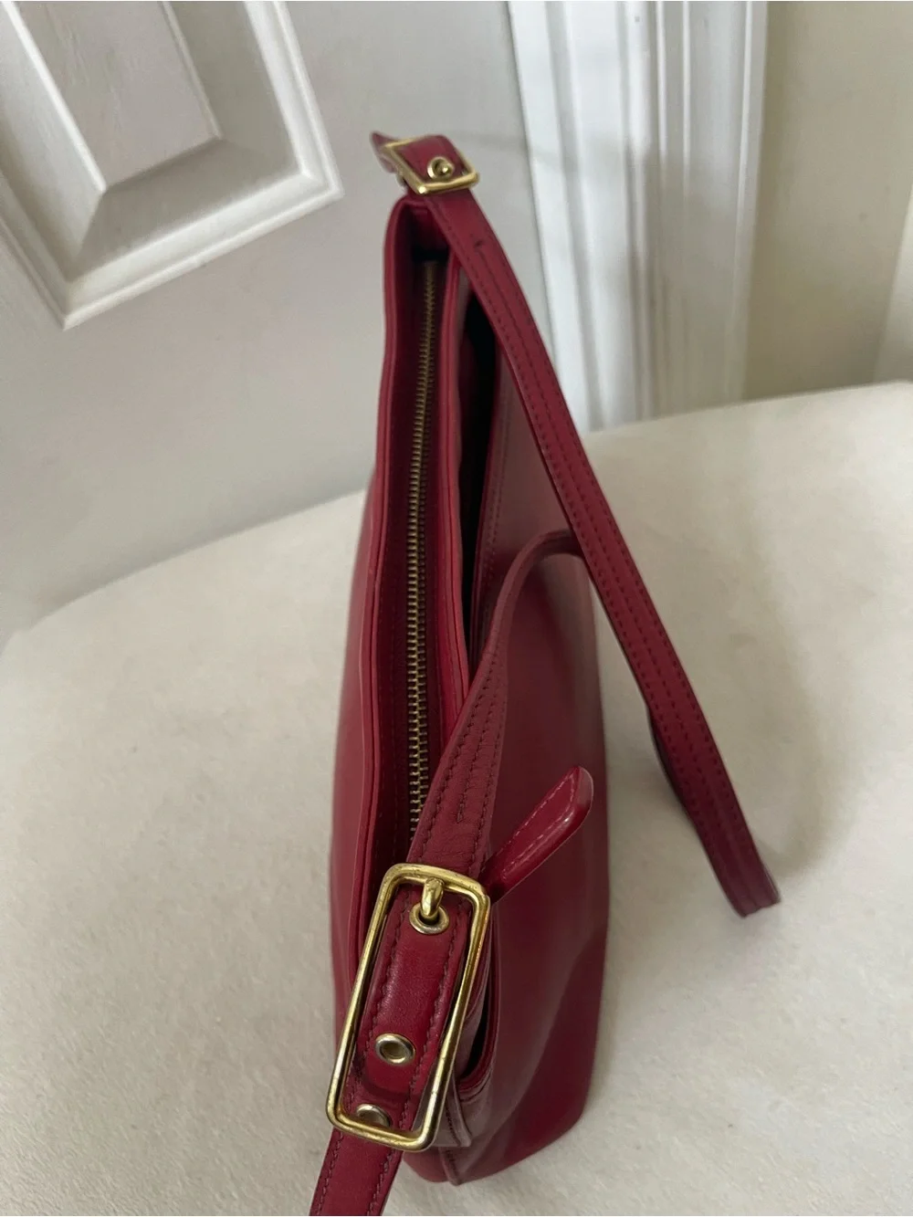 Coach vintage Legacy Red Leather Shoulder Bag